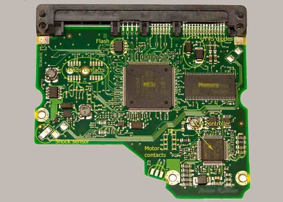 FR4 HDI PCB التصنيع 1.6 مم HDI Rigid Flex PCB الغمر الذهبي