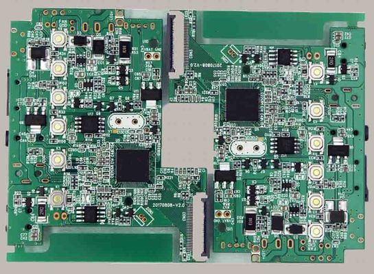 ENIG Ceramic PCB Core 24 طبقة للإلكترونيات الاستهلاكية PCBA أصفر