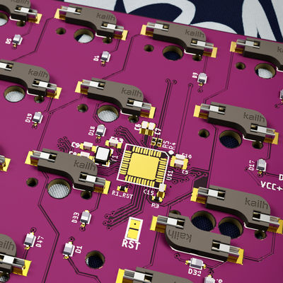 إمدادات الطاقة الميكانيكية PCB التجميع لاسلكي سلكي لوحة مفاتيح ميكانيكية متعدد الطبقات PCB PCB